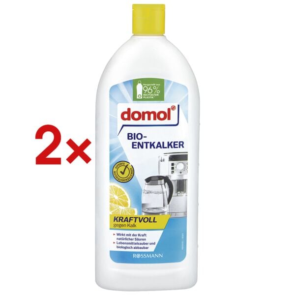 domol 2x Bio-Entkalker mit natrlichen Suren