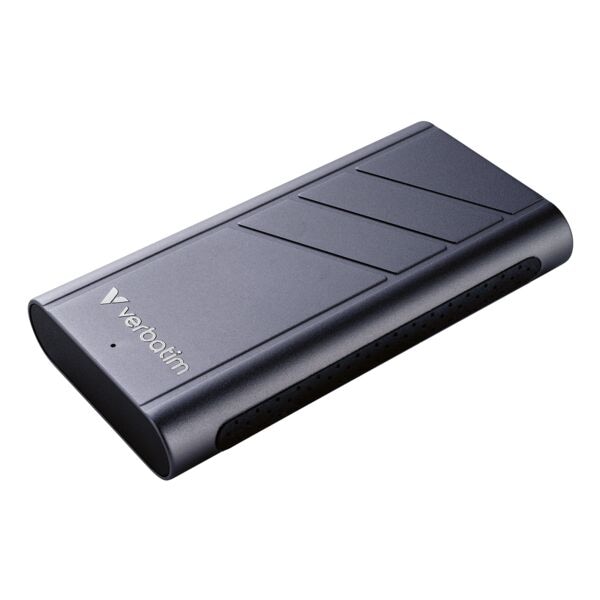 Verbatim TurboMetal SSD USB4 1 TB, externe SSD-Festplatte, USB-C