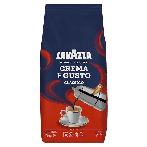 Lavazza Crema e Gusto Classico Kaffeebohnen 1000 g