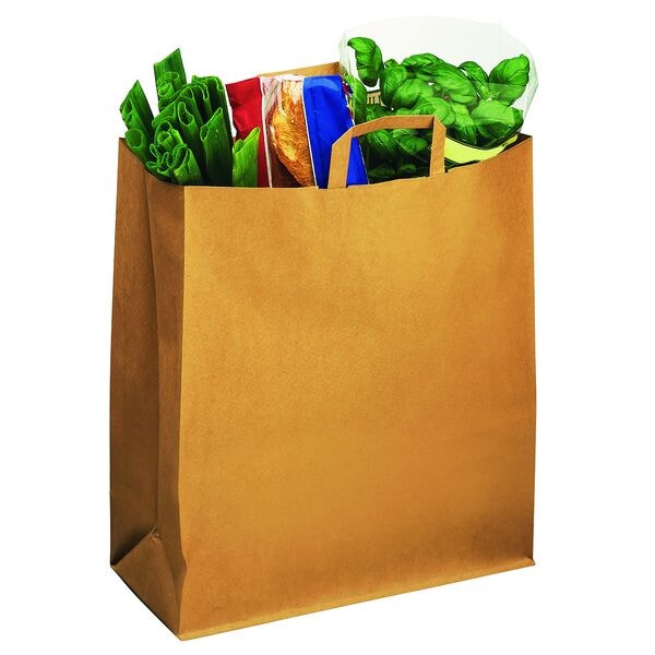 VP 250 Stck Papier-Tragetaschen Topcraft 320,0/420,0 mm braun