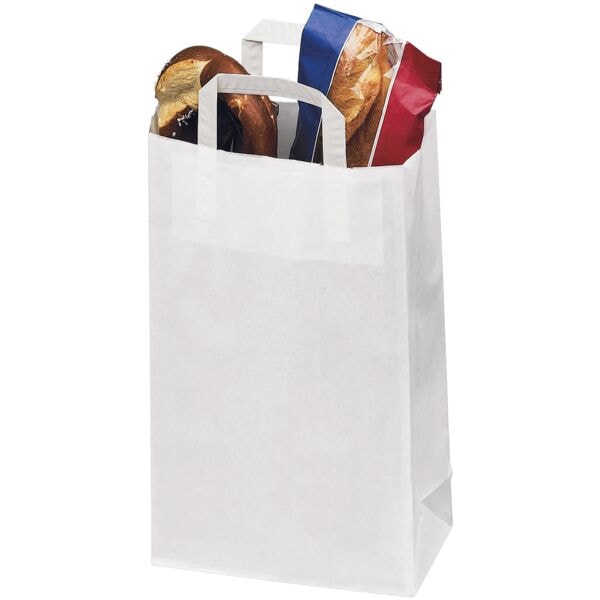 VP 250 Stück Papier-Tragetaschen »Topcraft« 220,0/360,0 mm weiß VP 250 Stück Papier-Tragetaschen »Topcraft« 220,0/360,0 mm weiß