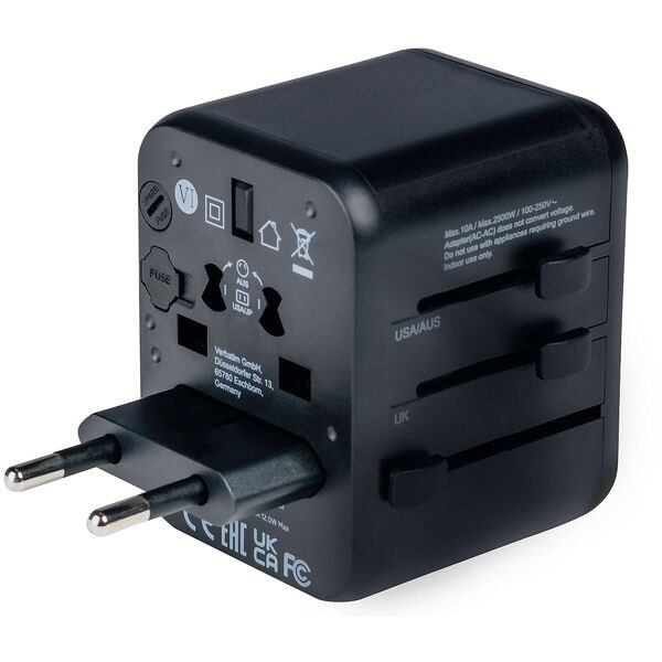 Verbatim Universal-Reiseadapter UTA-01