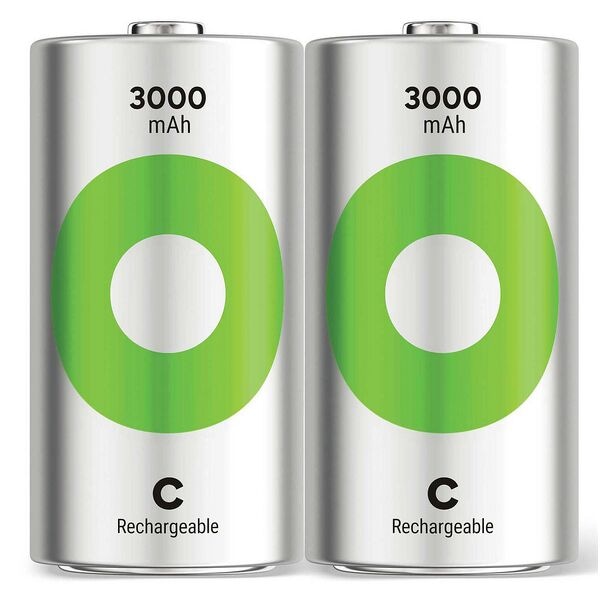 GP Lighting 2x Akku »ReCyko« Baby C 3000 mAh GP Lighting 2x Akku »ReCyko« Baby C 3000 mAh