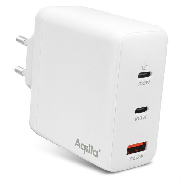 Aqiila Ladeadapter Chargebird W3 USB-A / USB-C