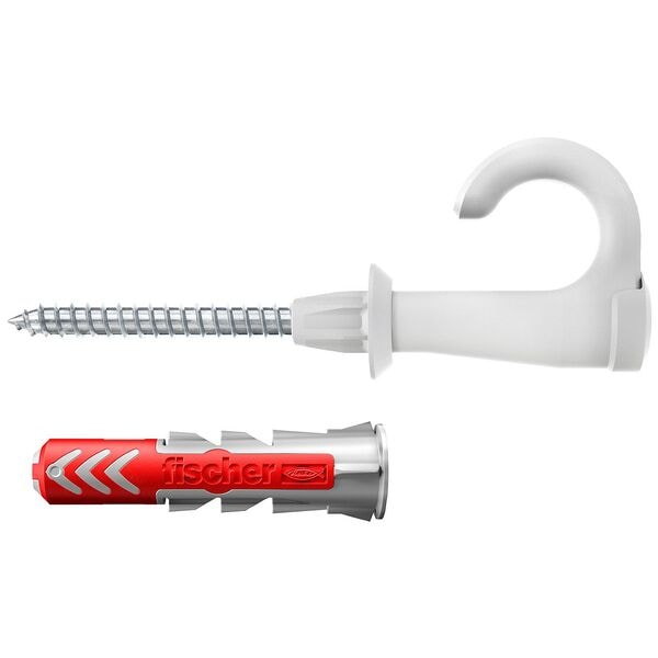 fischer Dbel mit Schrauben EasyHook Round - DuoPower 8x40 2K 25 Stck