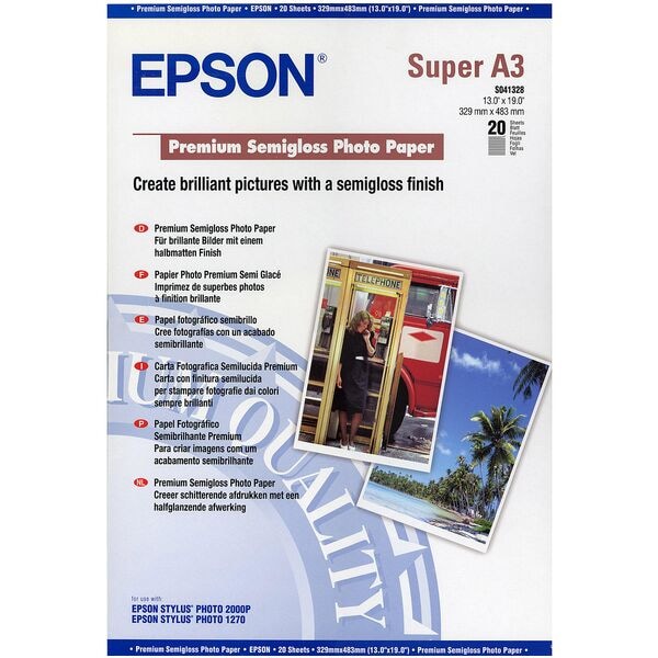 Epson Fotopapier S041328 DIN A3+ 250 g/m� 20 Blatt
