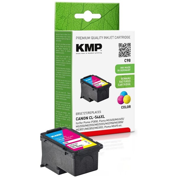 KMP Tintenpatrone ersetzt Canon »CL-546 XL« 3-farbig