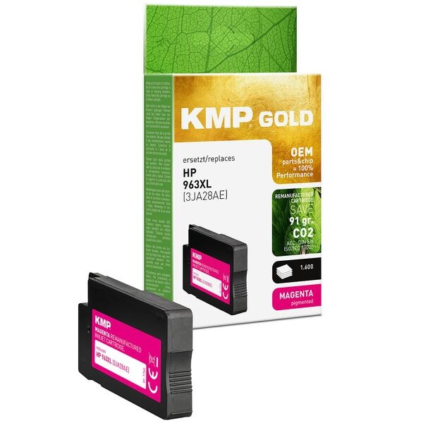 KMP Tintenpatrone ersetzt HP »3JA28AE« Nr. 963XL magenta pigmentiert