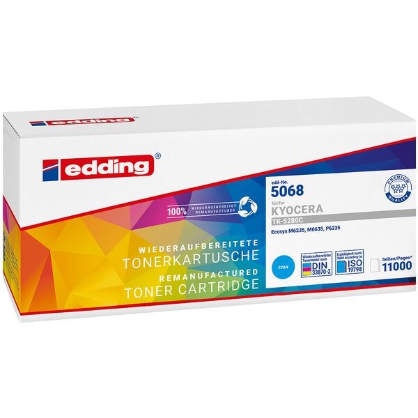 Edding Toner ersetzt Kyocera »TK-5280C« EDD-5068 cyan