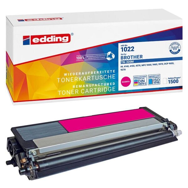 Edding Toner ersetzt Brother »TN-320M« EDD-1022 magenta