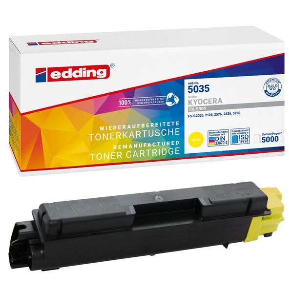 Edding Toner ersetzt Kyocera »590Y« gelb