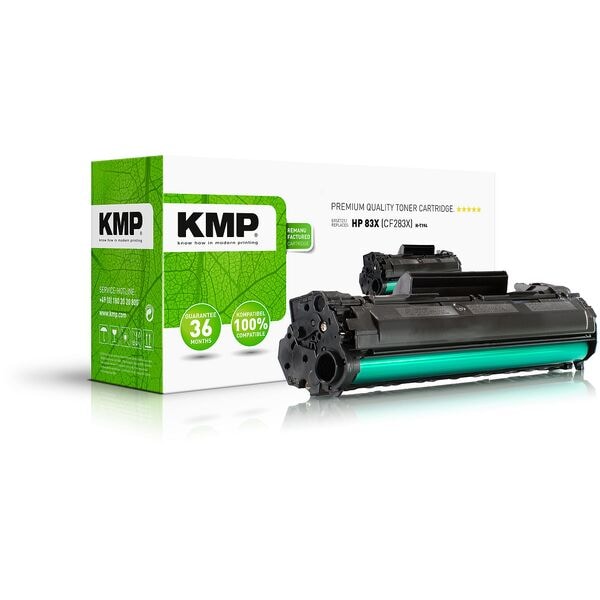 KMP Toner ersetzt HP »CF283X« Nr. 83X schwarz KMP Toner ersetzt HP »CF283X« Nr. 83X schwarz