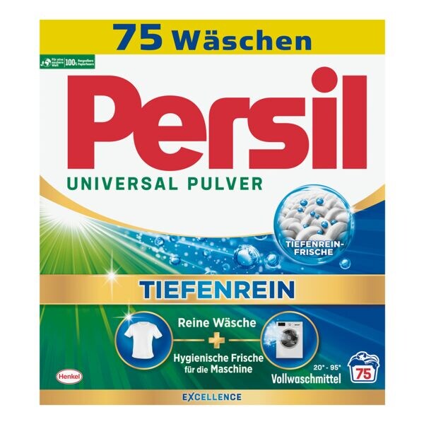 Persil Vollwaschmittel Universal Pulver Tiefenrein 75 WL