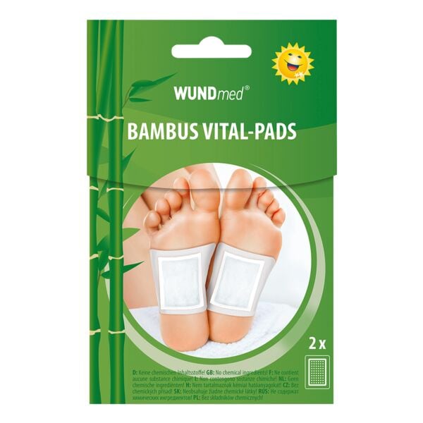 WUNDmed 2er-Pack Bambus Vital-Pads