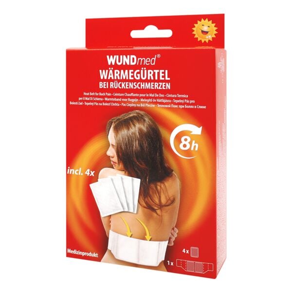 WUNDmed Wärmegürtel mit 4 Pads