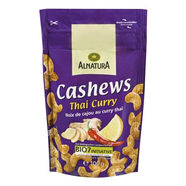 Alnatura Cashews Thai Curry 100 g