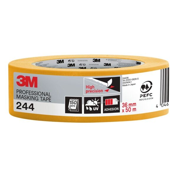3M Malerabdeckband 244 36 mm x 50 m