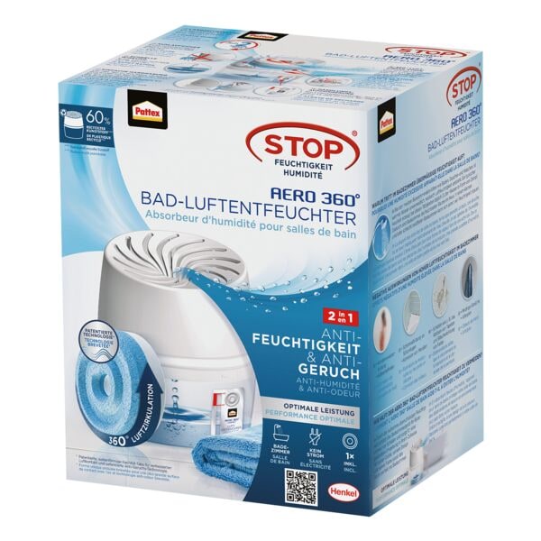 Pattex Bad-Luftentfeuchter »AERO 360°« Pattex Bad-Luftentfeuchter »AERO 360°«