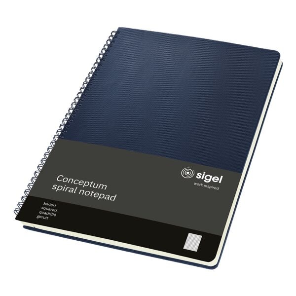 SIGEL Spiral-Notizbuch Conceptum kariert A4