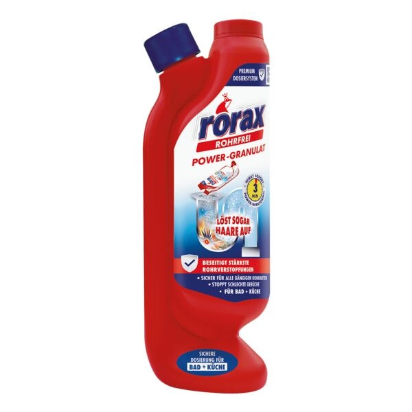 rorax Rohrreiniger Rohrfrei Power Granulat 600 g