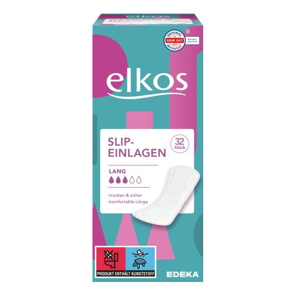 elkos 32er-Pack Slipeinlagen »lang«