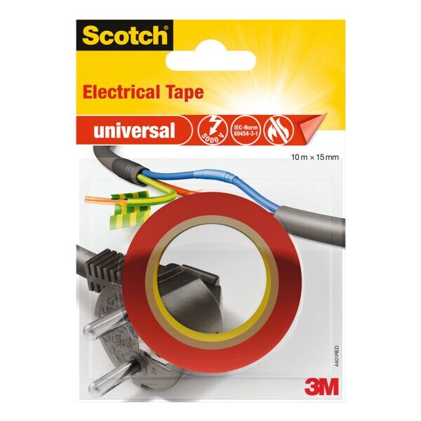 Scotch Isolierband »Electrical tape«, 15 mm/10 m