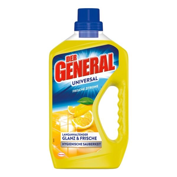 DER GENERAL Allzweckreiniger »Der General Frische Zitrone« 750 ml DER GENERAL Allzweckreiniger »Der General Frische Zitrone« 750 ml