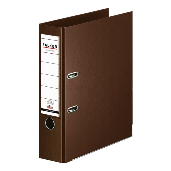 Ordner A4 Falken Chromocolor breit, einfarbig