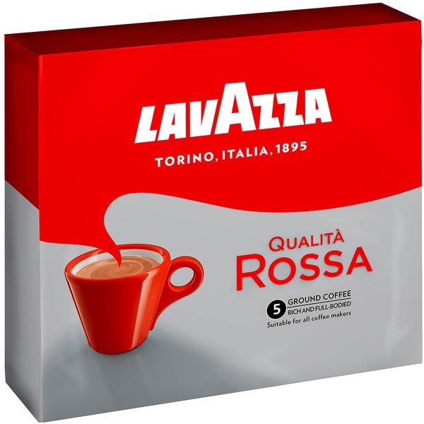 Lavazza Qualita Rossa Kaffee gemahlen 500 g