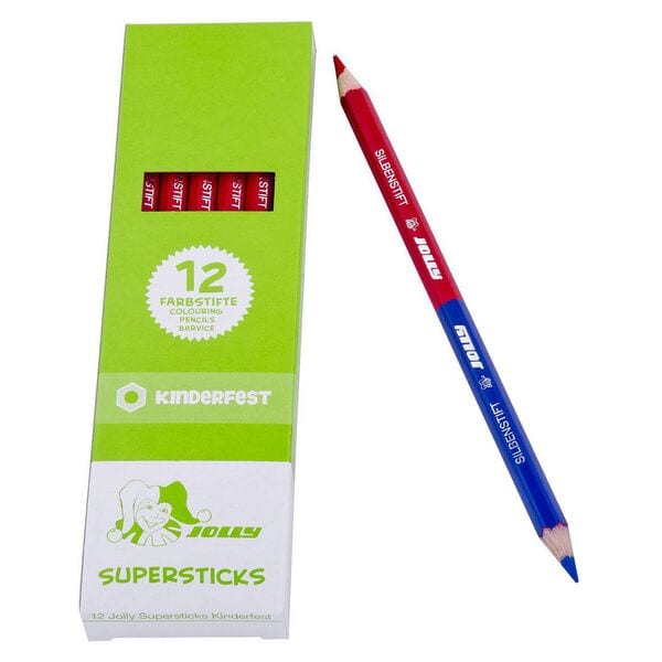 JOLLY 12er-pack Silbenstifte »SUPERSTICKS«
