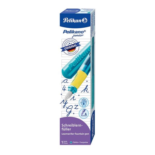 Pelikan Pelikano® Junior Schreiblernfller Strichstrke A (fr Anfnger) Edelstahlfeder