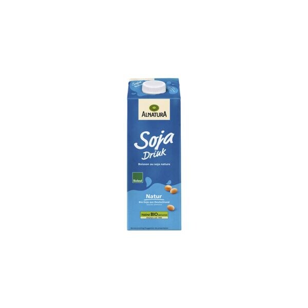 alpro 8er-Pack Bio Sojadrink Soja Natur 1 Liter