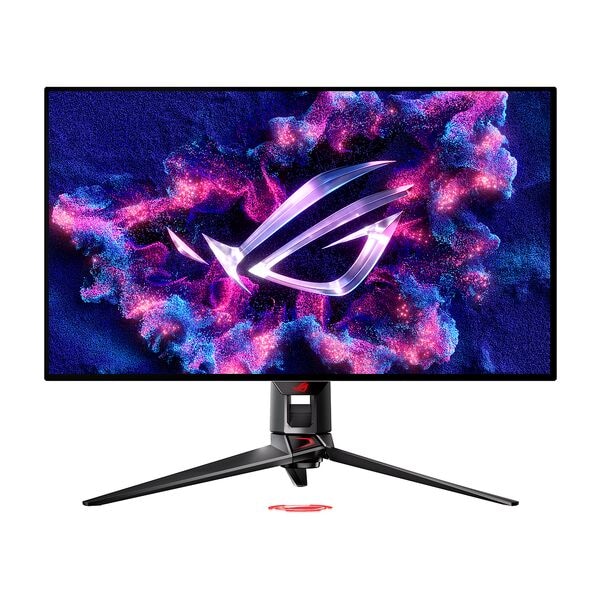 Asus ROG Swift PG32UCDP OLED Monitor, 80 cm (31,5''), 16:9, Ultra HD (4K), 2x HDMI, DisplayPort, USB Typ C, 3x USB Typ A, Kopfhörer-/Mikrofonkombinationsbuchse, SPDIF-Ausgang, USB Typ B