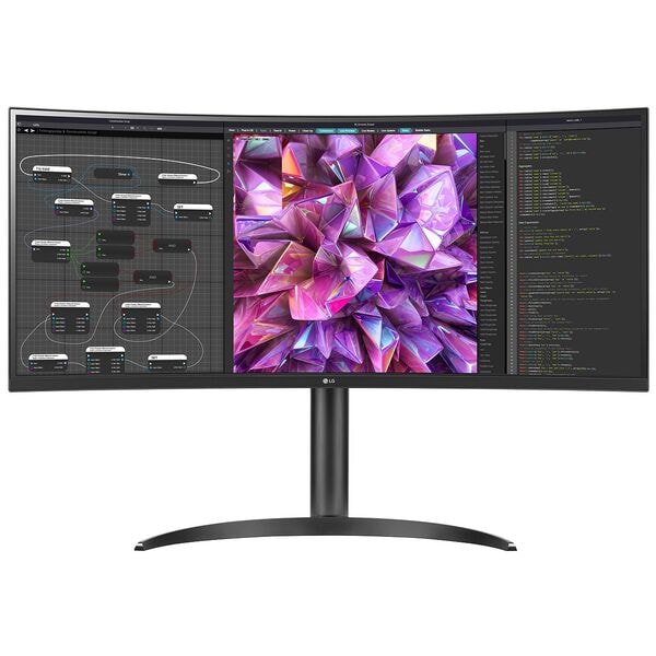 LG UltraWide 34WQ75X-B LED Monitor, 87,0 cm (34,3''), 21:9, QHD, 2x HDMI, DisplayPort, USB Typ C, 5x USB, Kopfhörer-/Mikrofonkombinationsbuchse