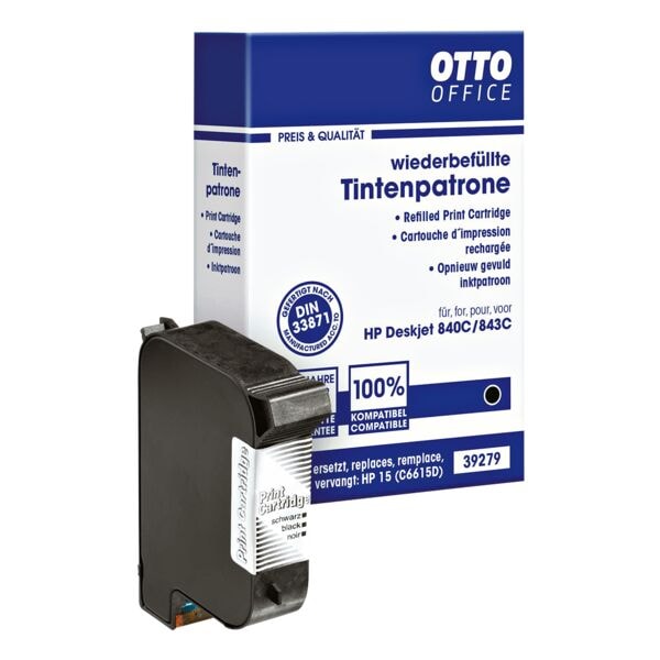 OTTO Office Tintenpatrone ersetzt HP C6615DE Nr. 15