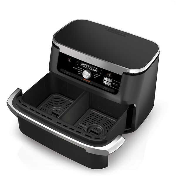 Ninja Heißluftfritteuse Foodie FlexDrawer 10.4 Liter (2x 5.2 L)