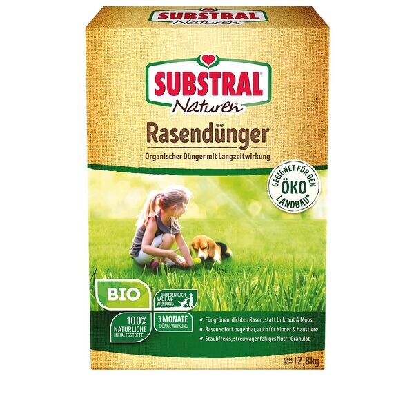 Substral Rasendünger »BIO« 2,8 kg