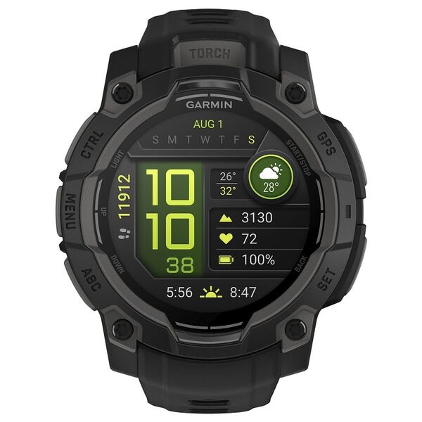 GARMIN Instinct 3 AMOLED 4 GB schwarz Smartwatch
