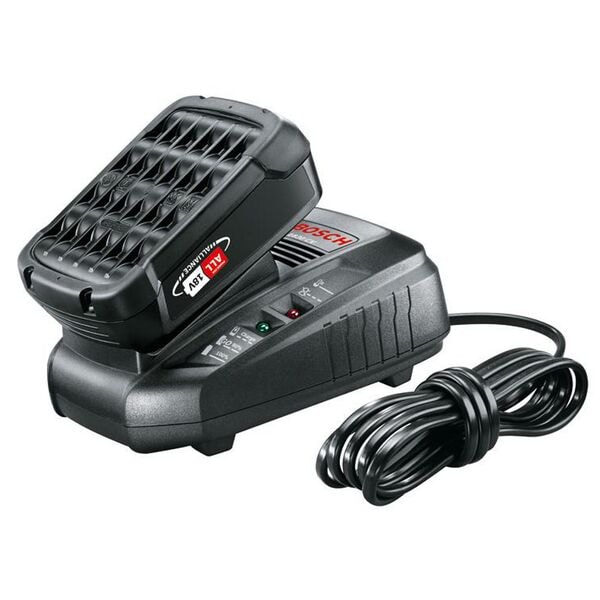 BOSCH Werkzeugakku mit Ladegert 2,5 Ah + AL 1830CV