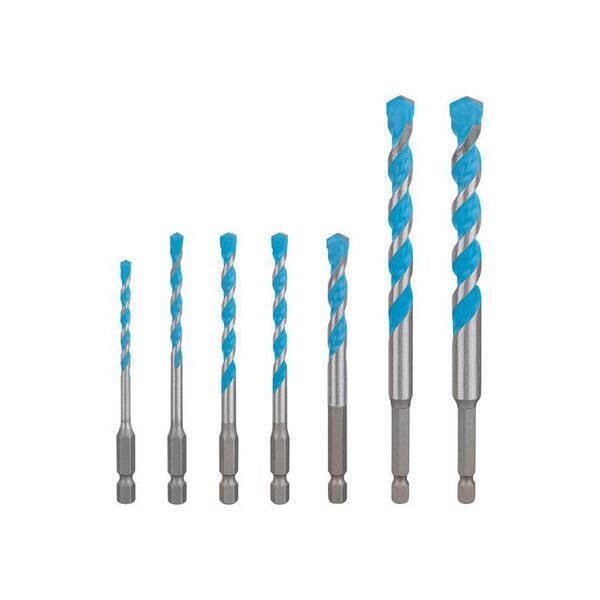 BOSCH Mehrzweckbohrer-Set EXPERT HEX-9 Multi Construction 7-teilig