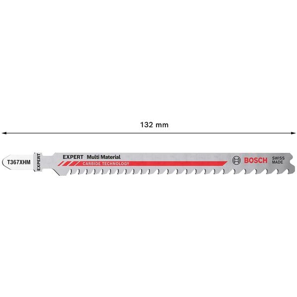 BOSCH Stichsägeblätter »EXPERT Multi Material T 367 XHM« 3 Stück BOSCH Stichsägeblätter »EXPERT Multi Material T 367 XHM« 3 Stück