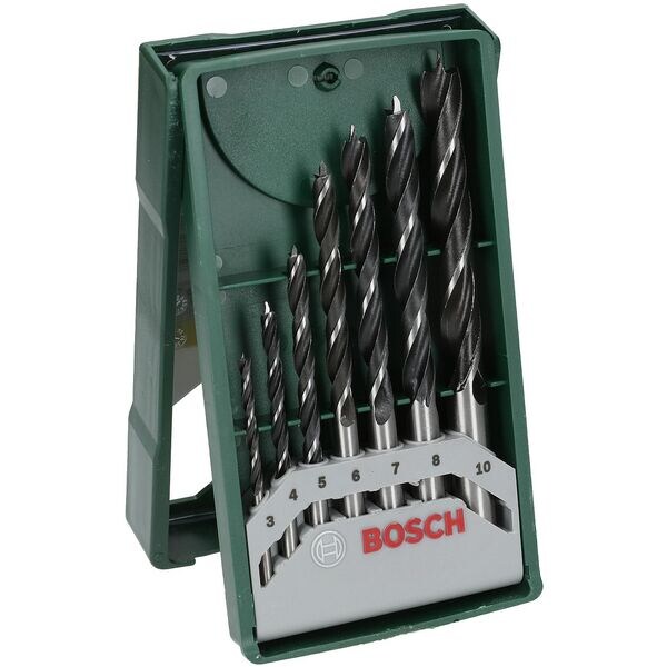 BOSCH Holzbohrer-Set Mini-X-Line 7-teilig
