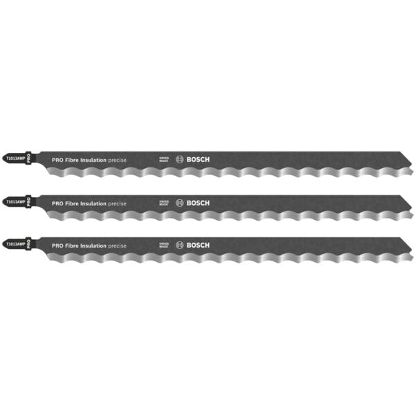 BOSCH Stichsgebltter-Set PRO Fibre Insulation precise T1013AWP 3 Stck