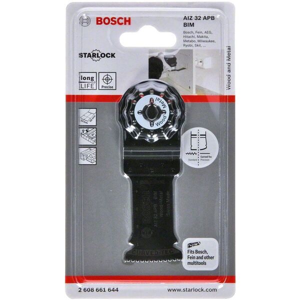 BOSCH Tauchsgeblatt AIZ 32 APB Wood and Metal 1 Stck