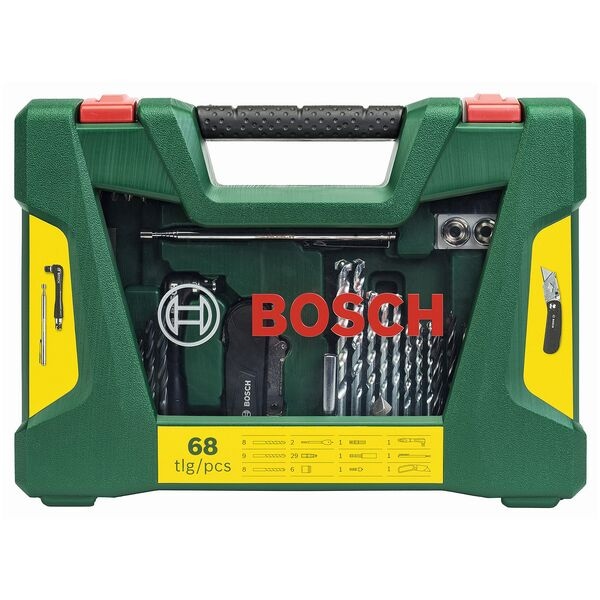 BOSCH Bohrer- und Bit-Set V-Line 68-teilig