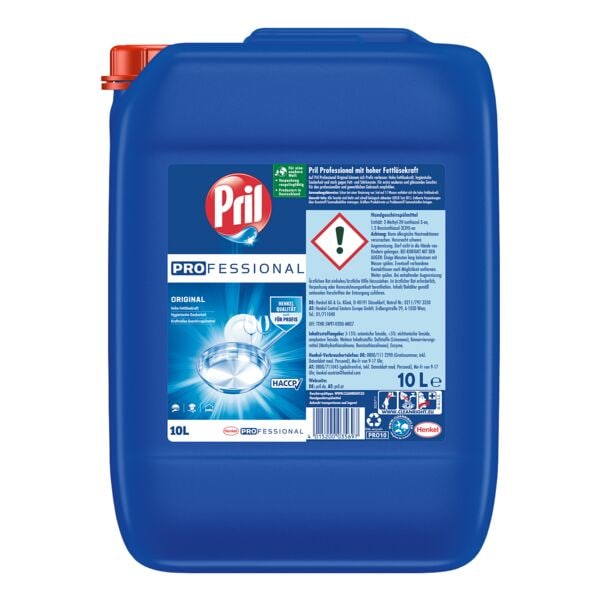 Pril Geschirrplmittel Professional Original 10 Liter