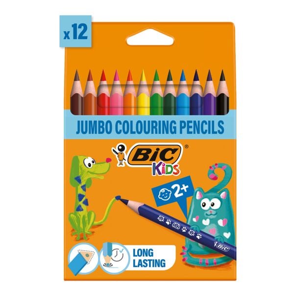 BIC Buntstifte �Kids - ECOlutions Evolution Triangle� 12 St�ck