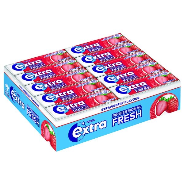 WRIGLEY´S Extra PROFESSIONAL 30er-Pack Kaugummis »PROFESSIONAL ERDBEERE« á 14 g