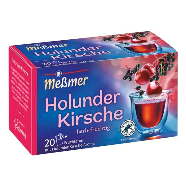 Meßmer Früchtetee »Holunder-Kirsche« 20 Stück