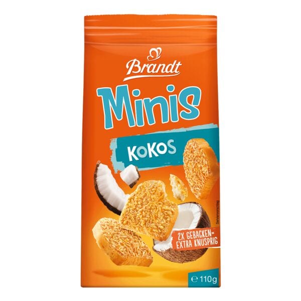 Brandt Zwieback Mini Kokos 110g